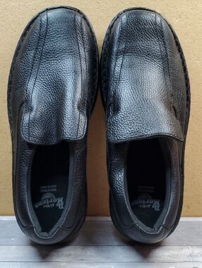Dr Martens Norfolk Men's Shoes Industrial Black Leather Loafer Size M 9/W 10